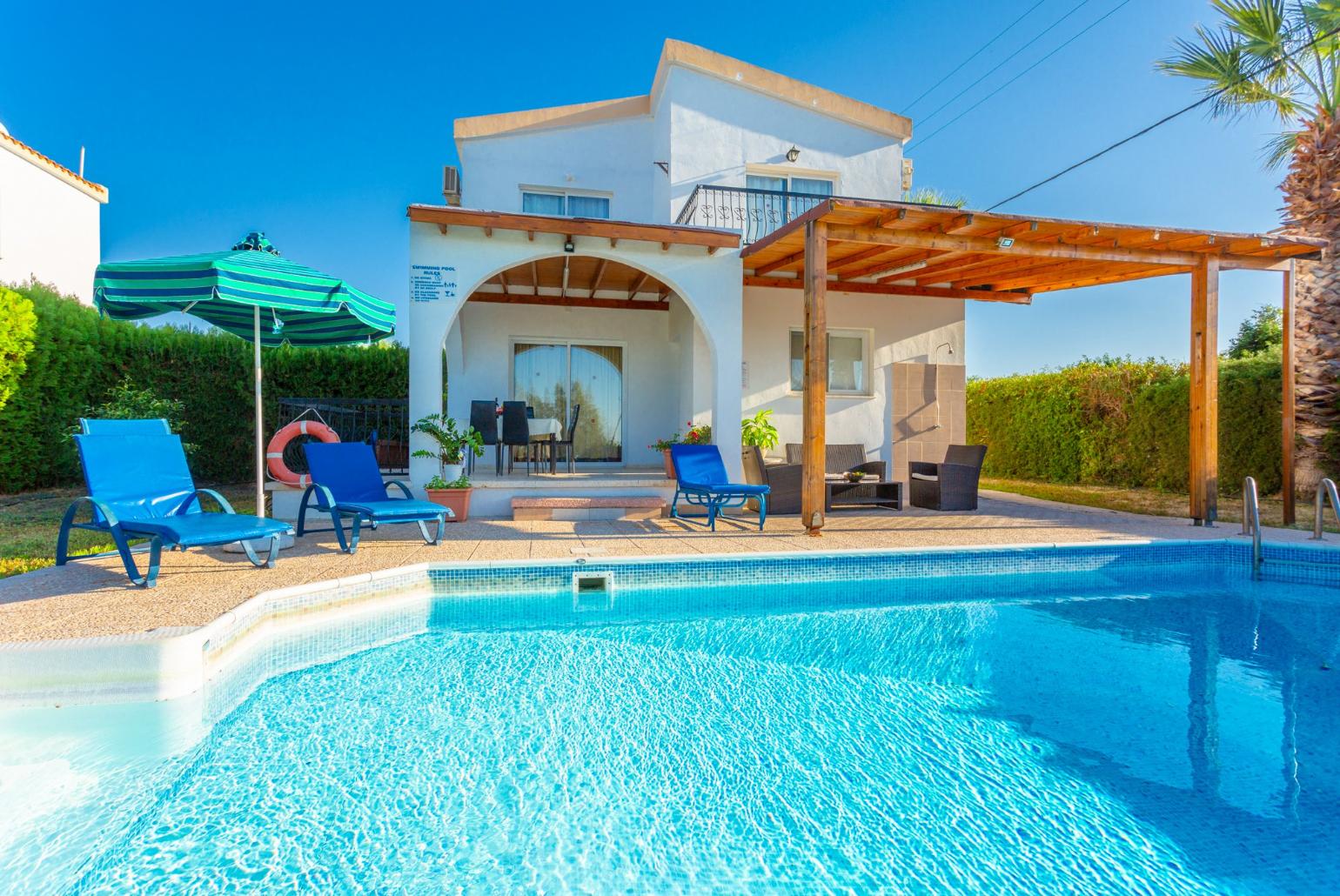 ,Beautiful villa with private pool and terrace