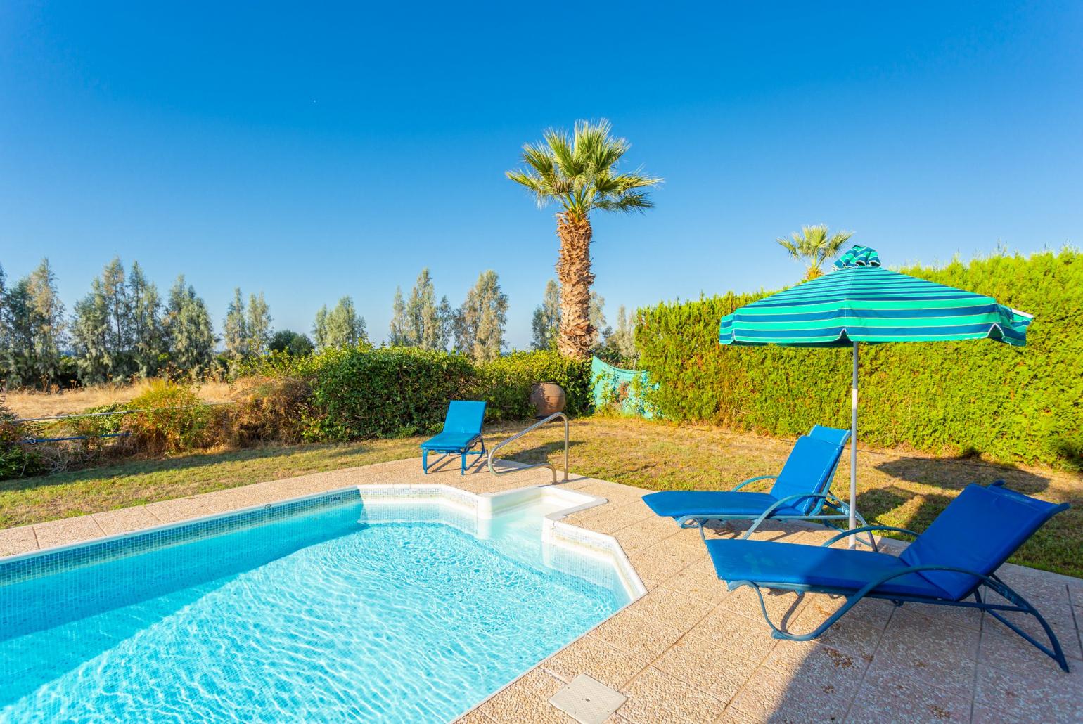 Private pool and terrace