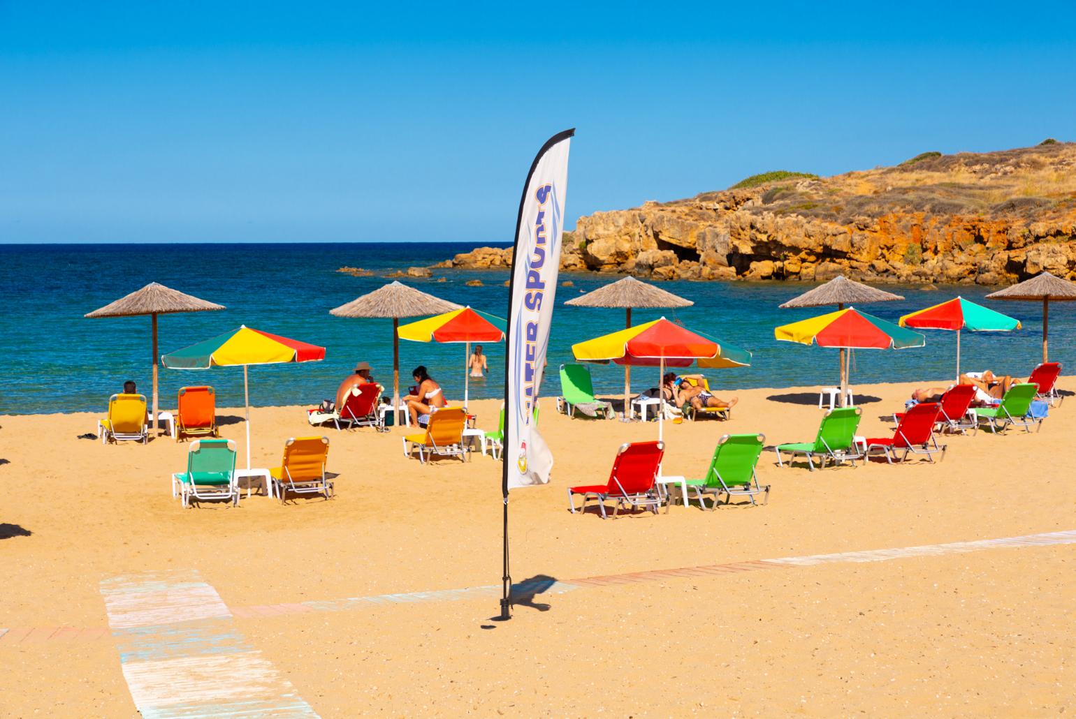 Iguana Beach near Galatas