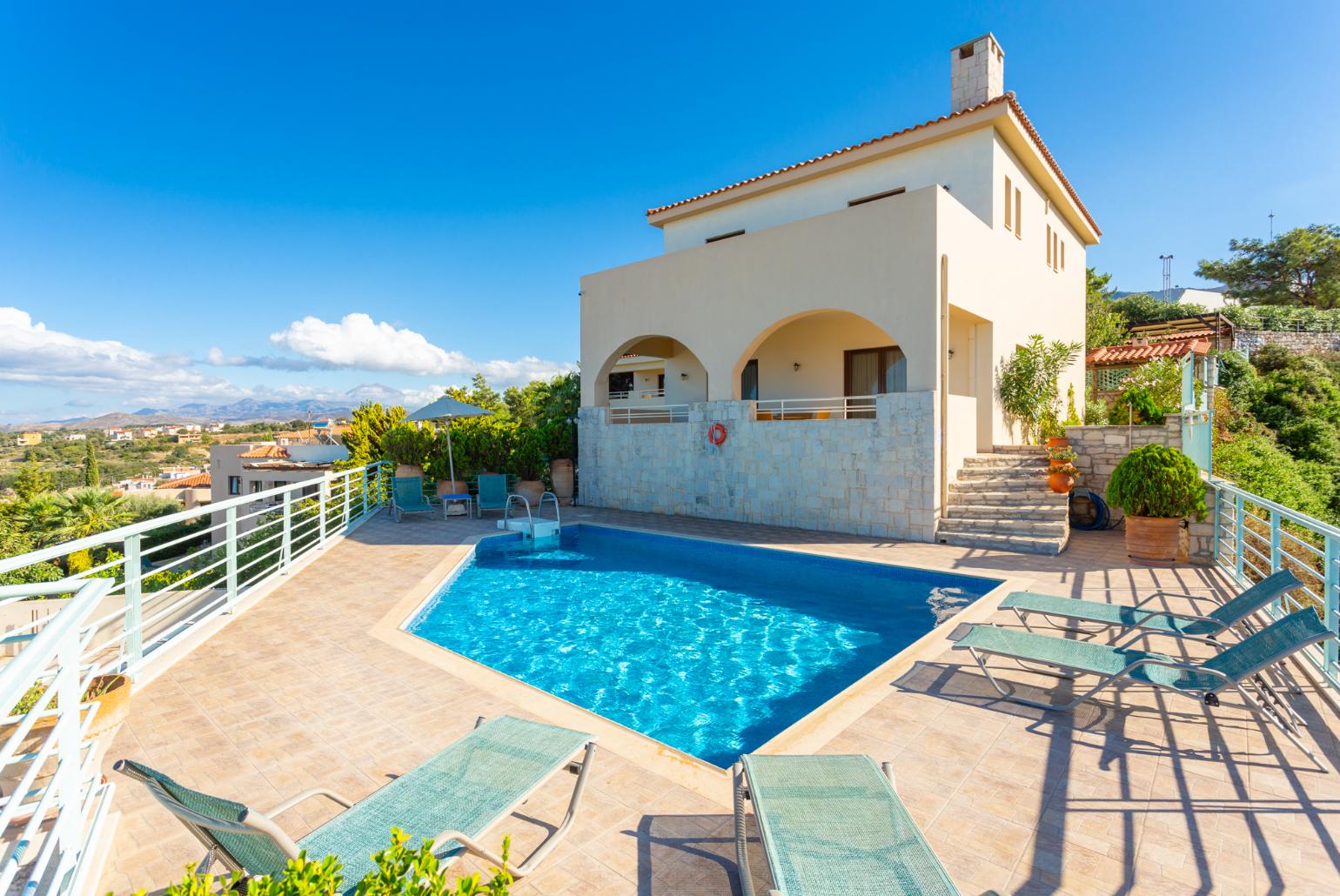 Beautiful villa with private pool and terrace