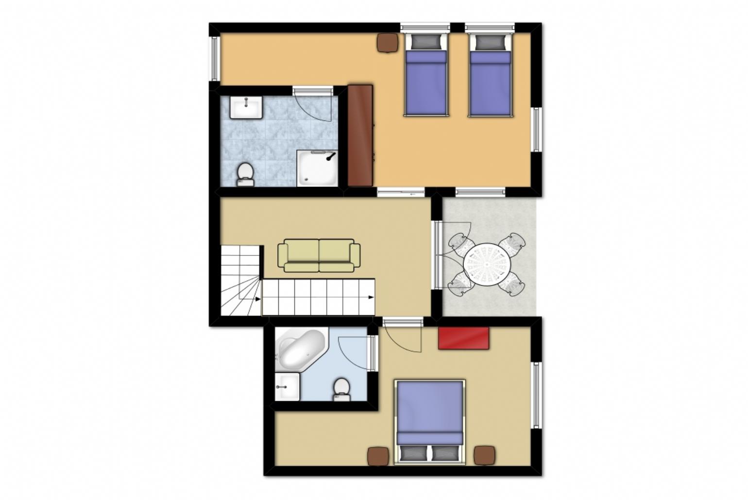 Floor Plan: Second Floor