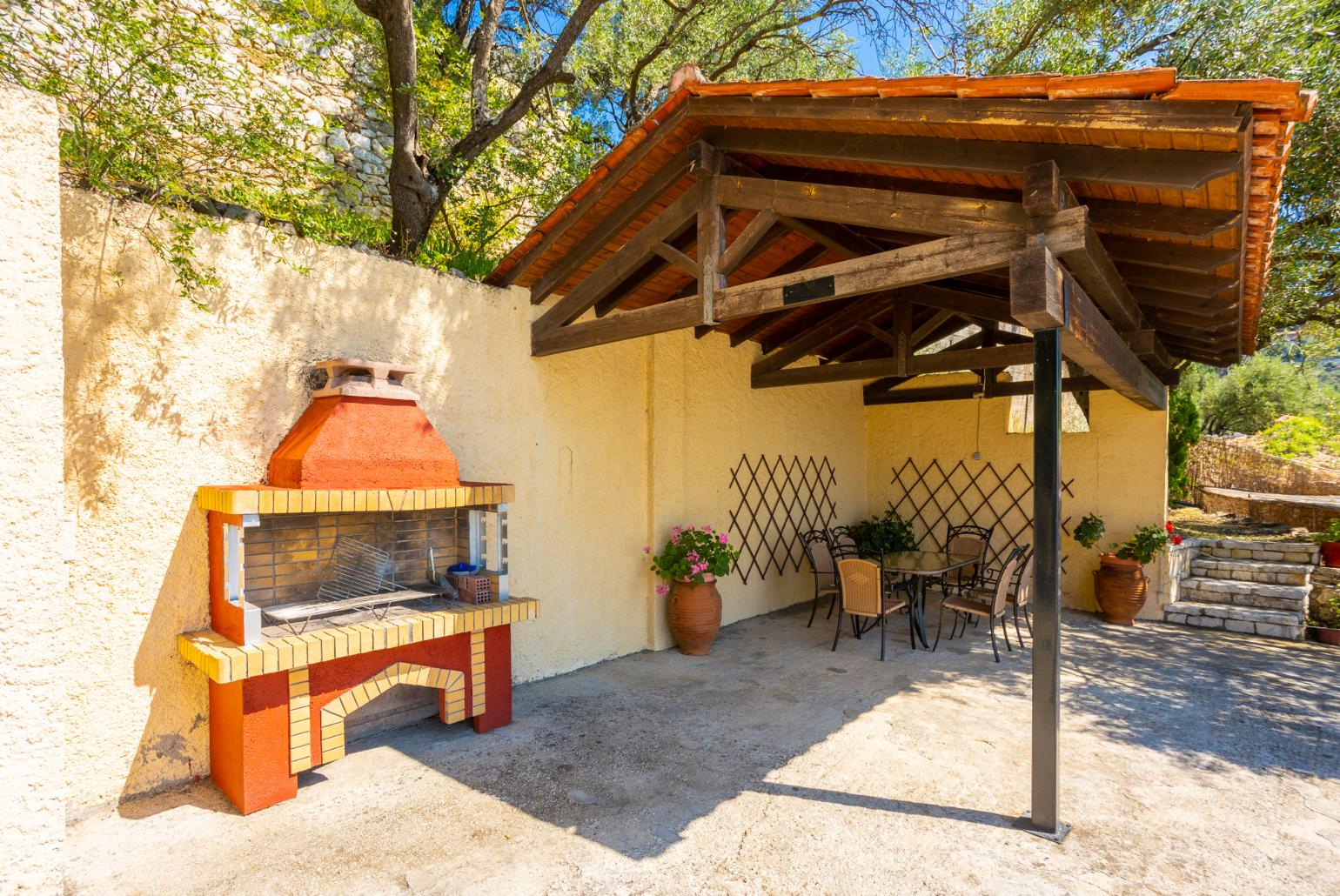 Terrace area with BBQ