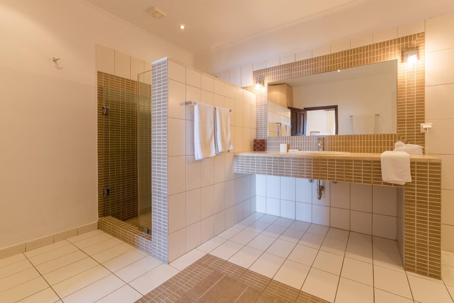 Family bathroom with shower