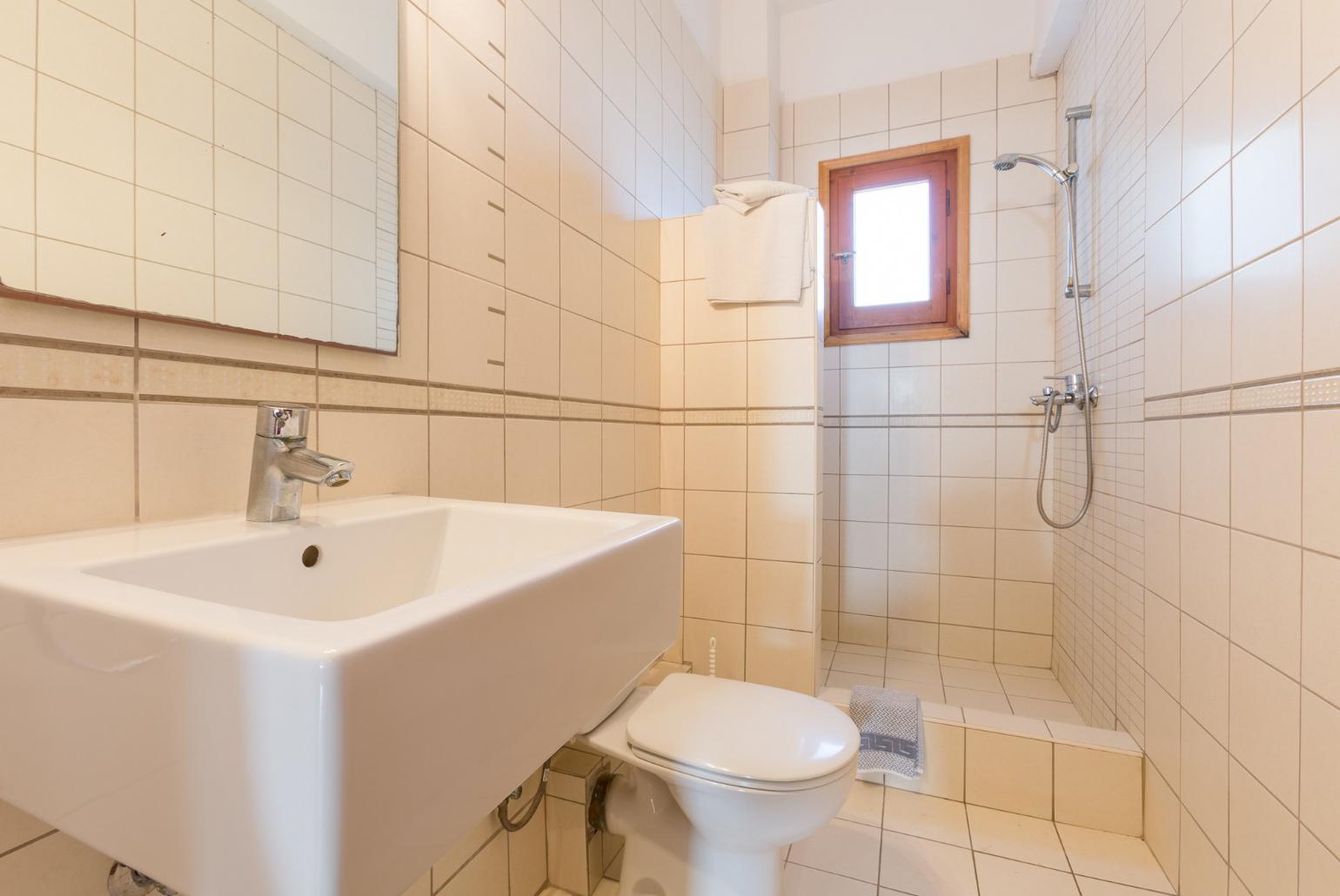 Family bathroom with shower