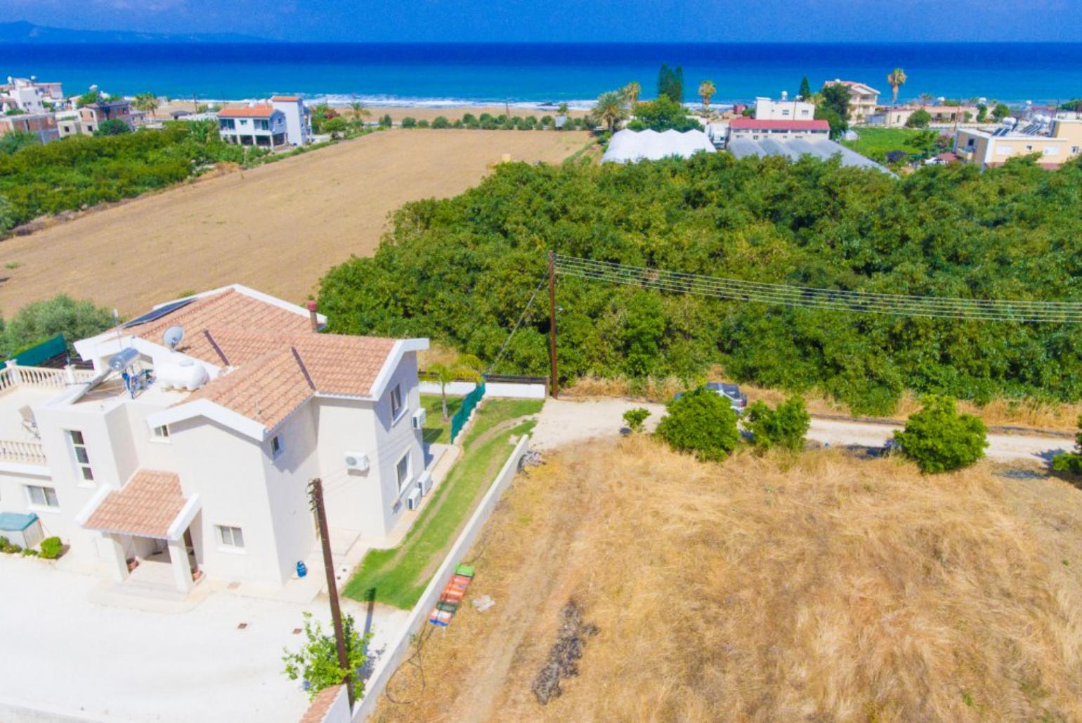 Villa Clementina aerial view 