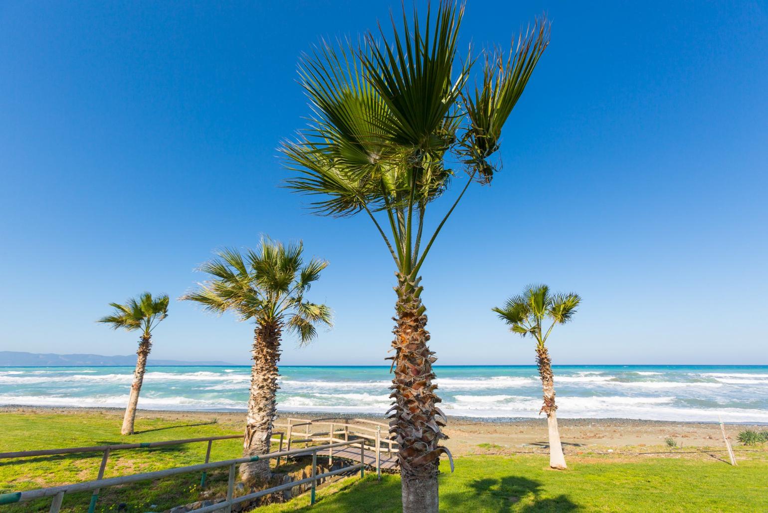 Beach near Villa Clementina