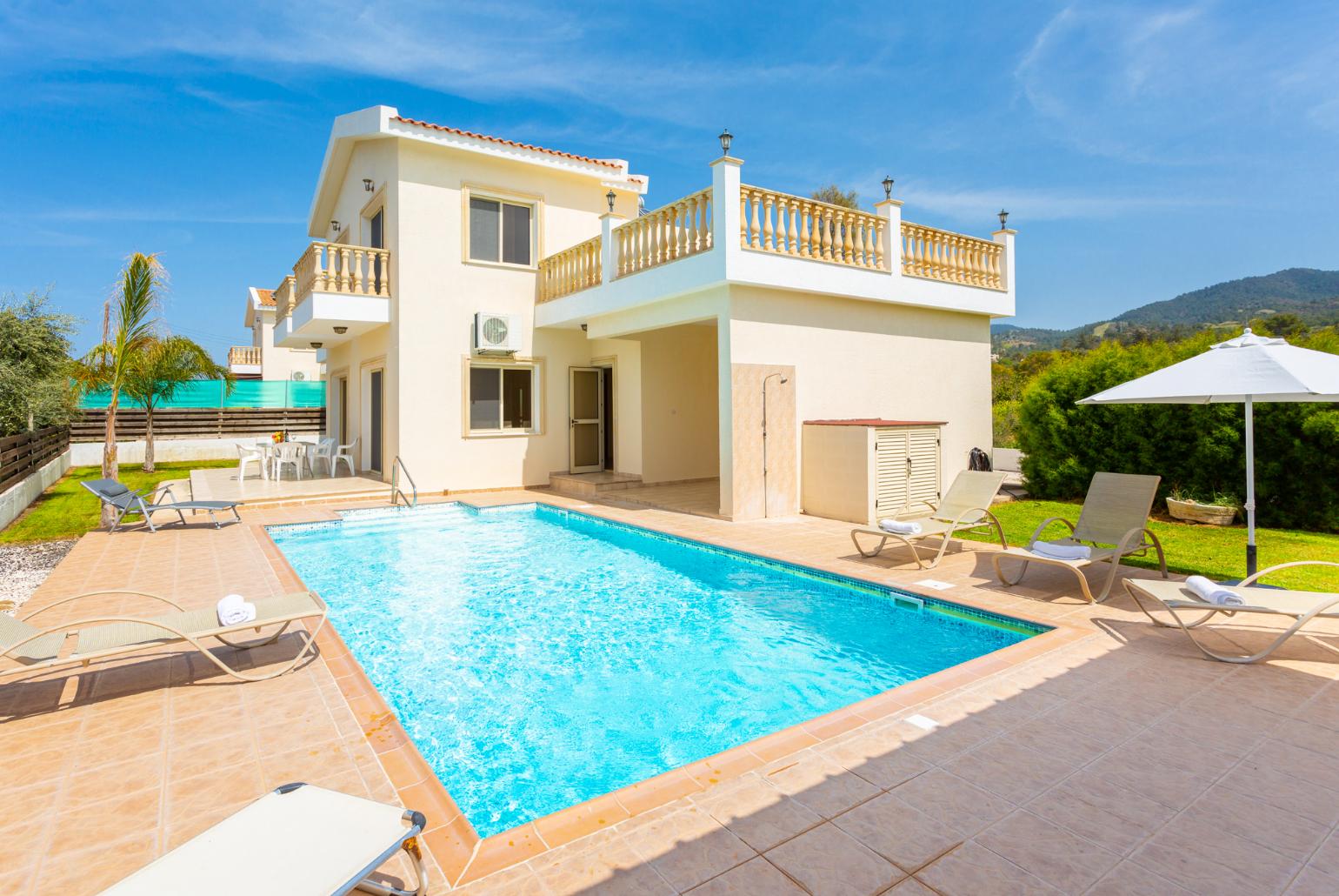 Beautiful villa with private pool and terrace