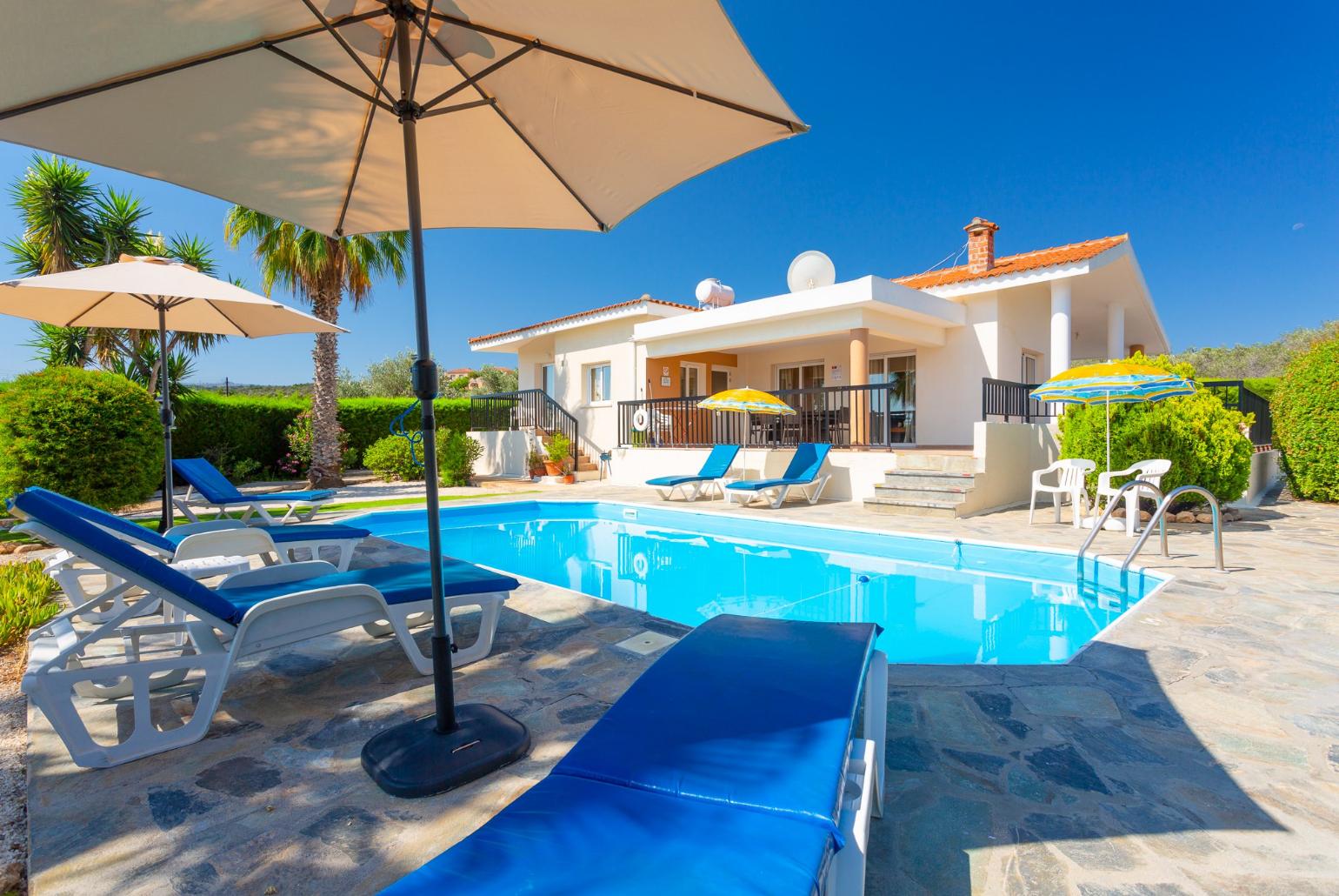 Beautiful villa with private pool and terrace