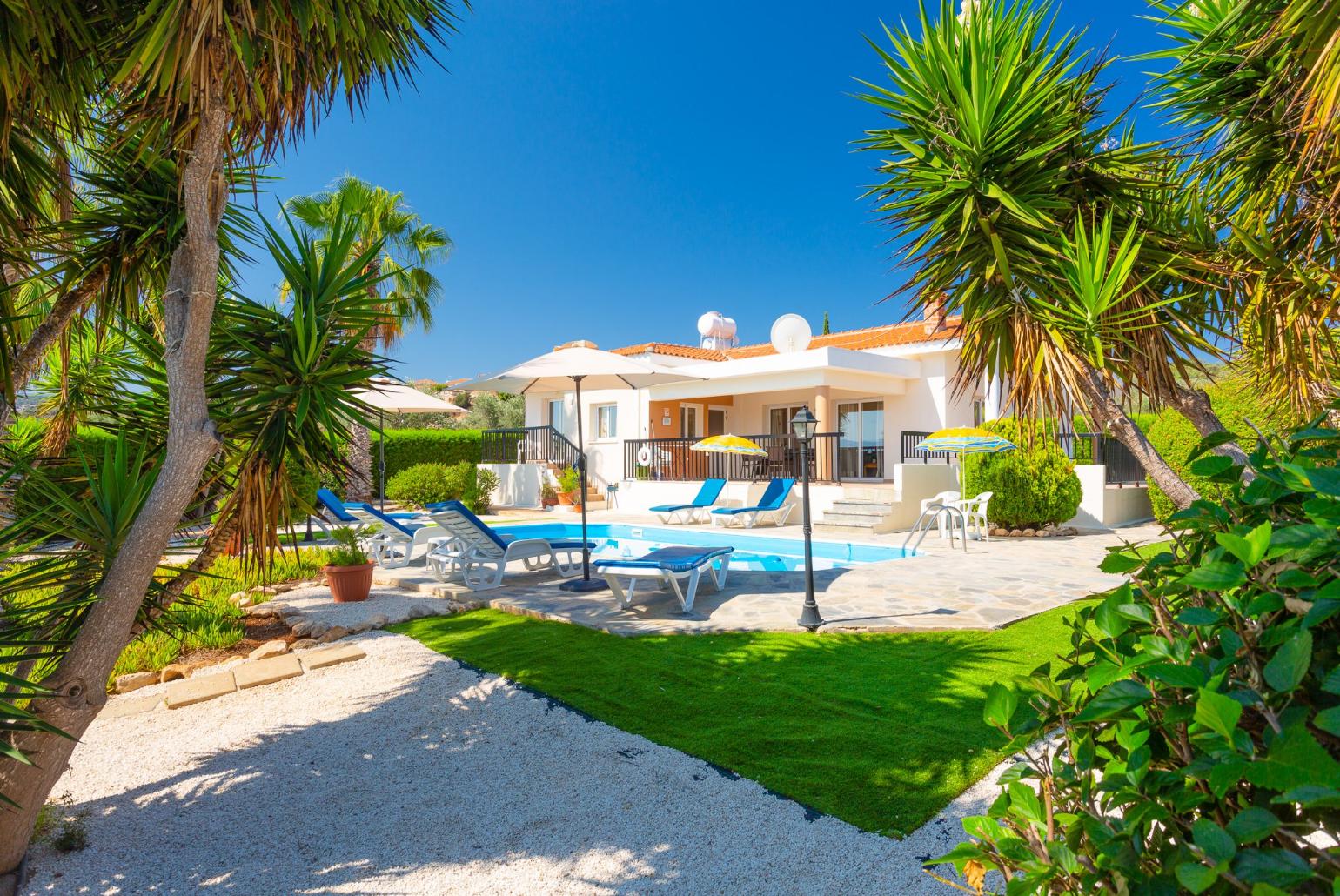 Beautiful villa with private pool and terrace