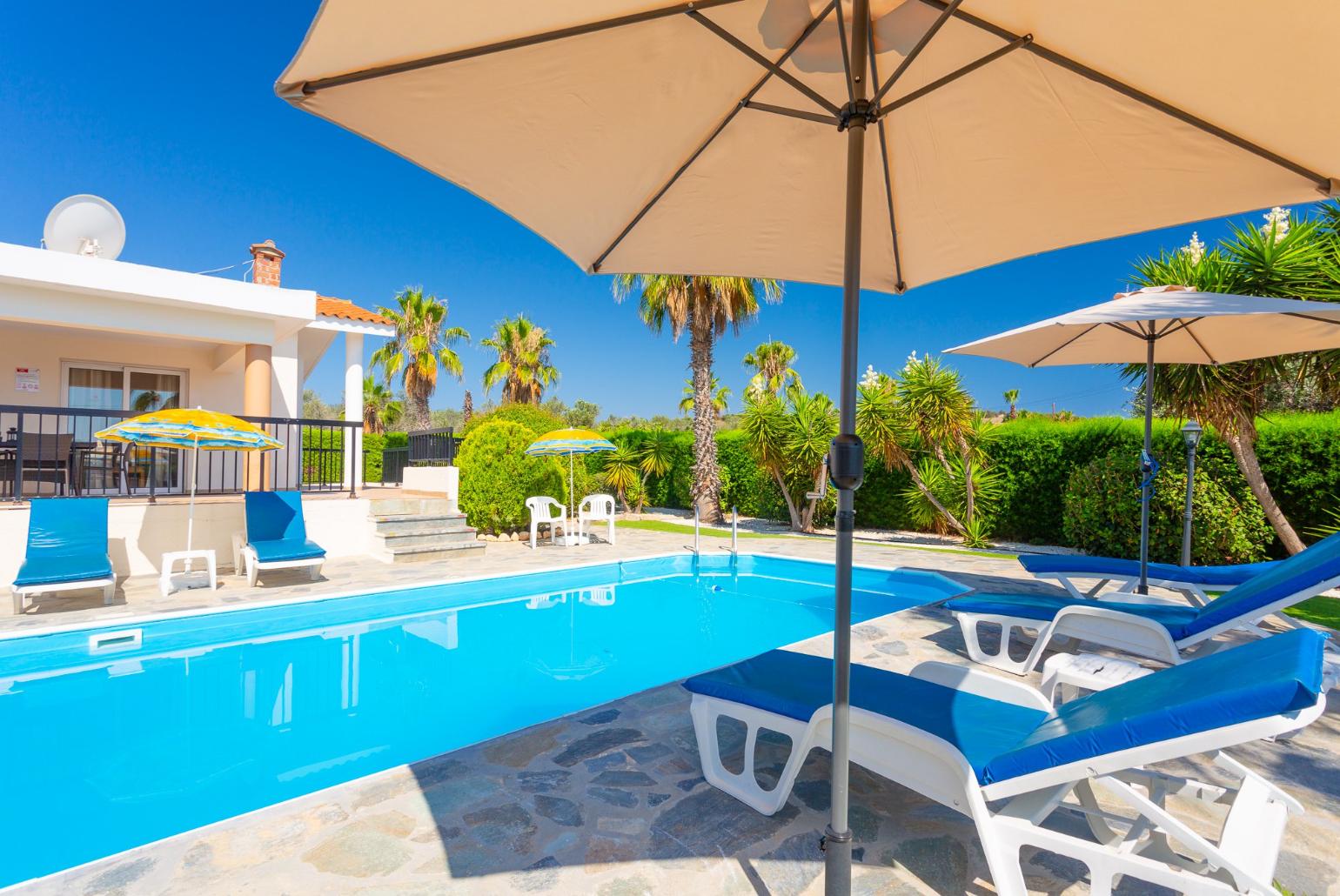 Beautiful villa with private pool and terrace