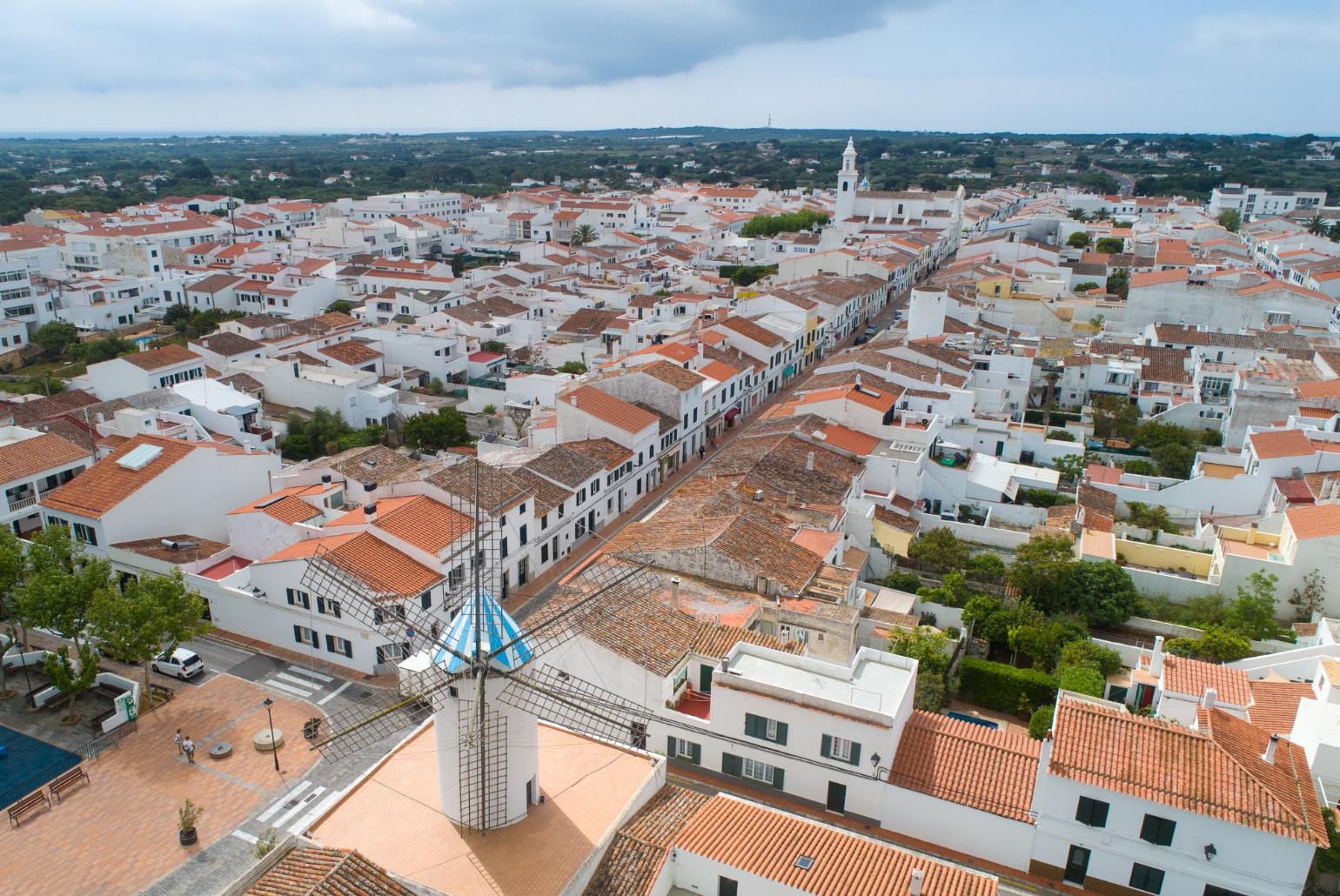 The town of Sant Lluis