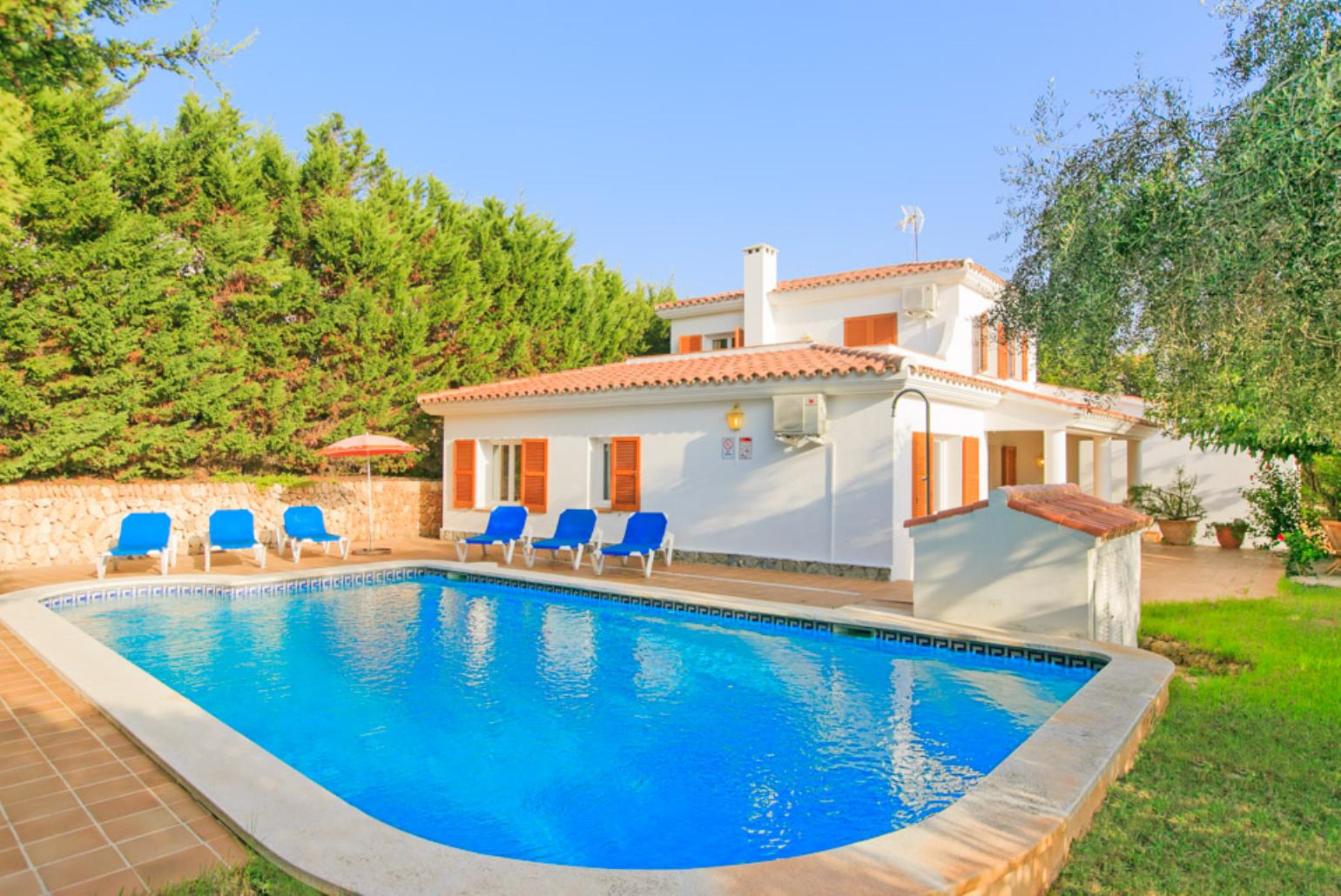 ,Beautiful villa with private pool