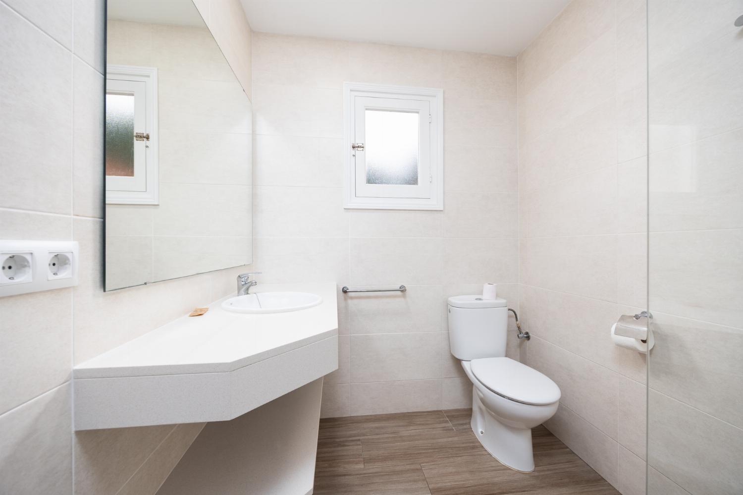 Family bathroom with shower