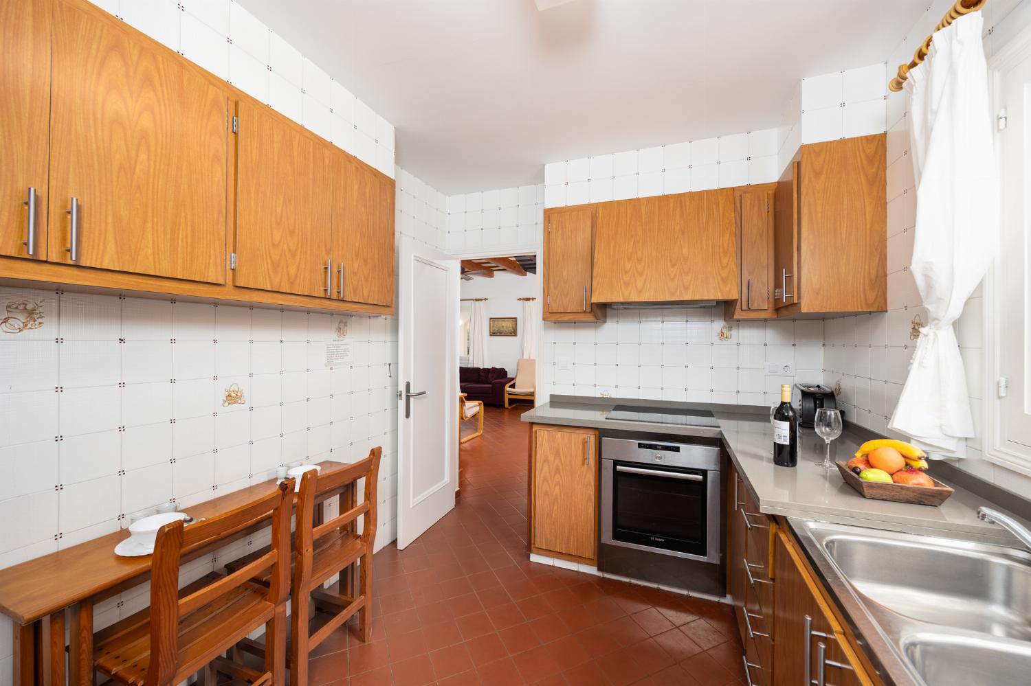 Equipped kitchen