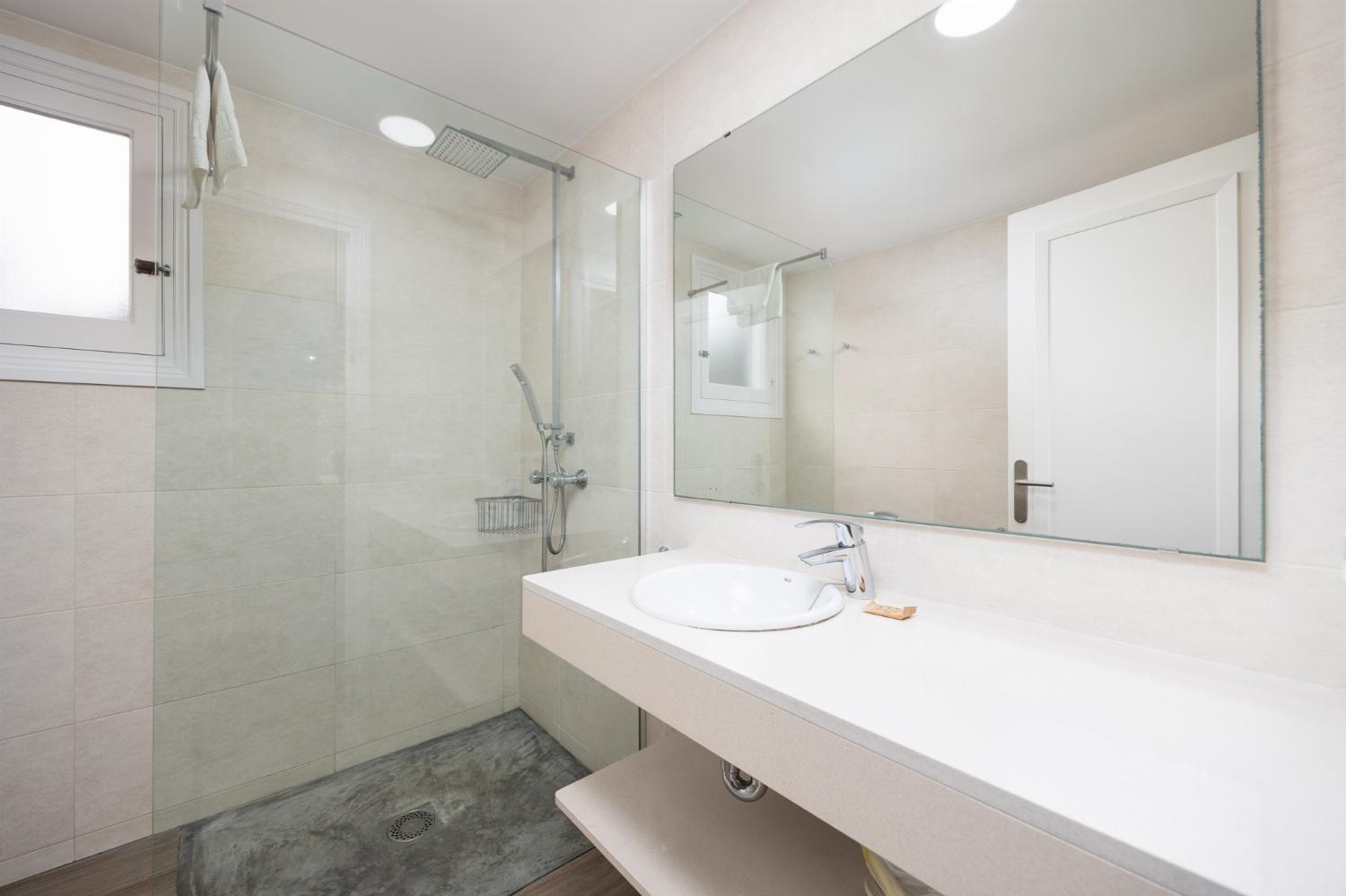 Family bathroom with shower