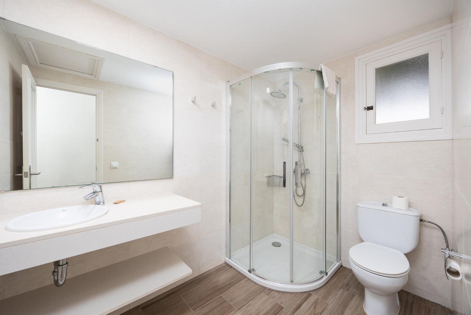 Family bathroom with shower