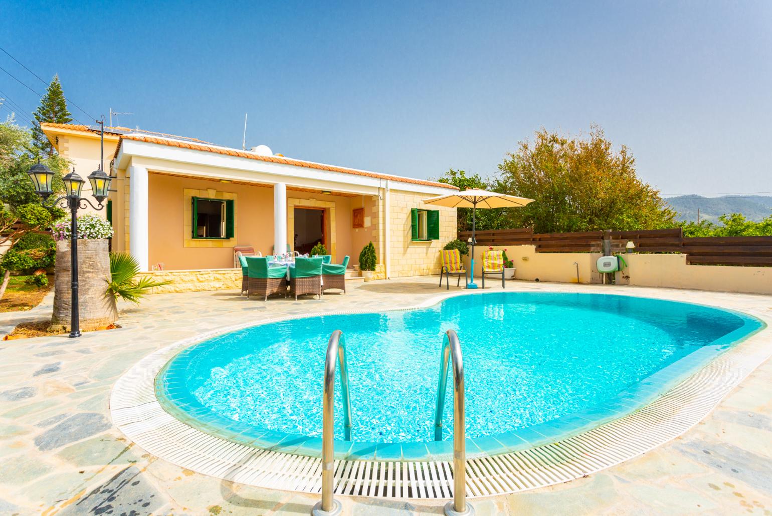 Beautiful villa with private pool, terrace, and garden