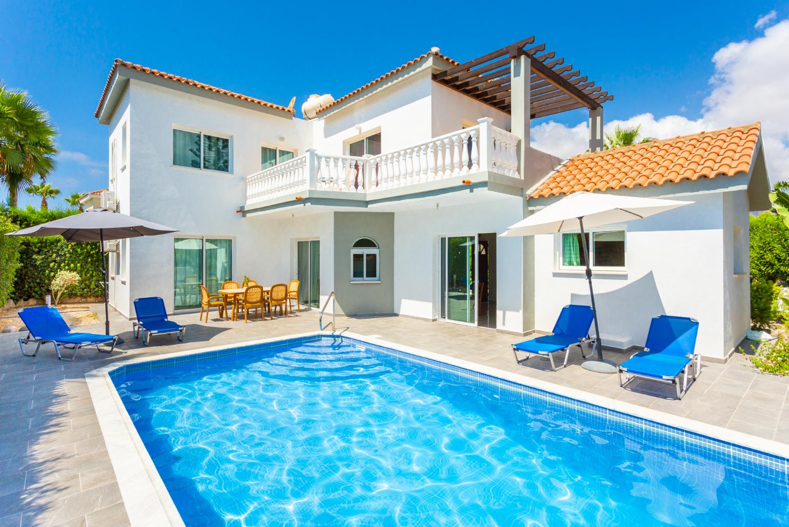 ,Beautiful villa with private pool and terrace