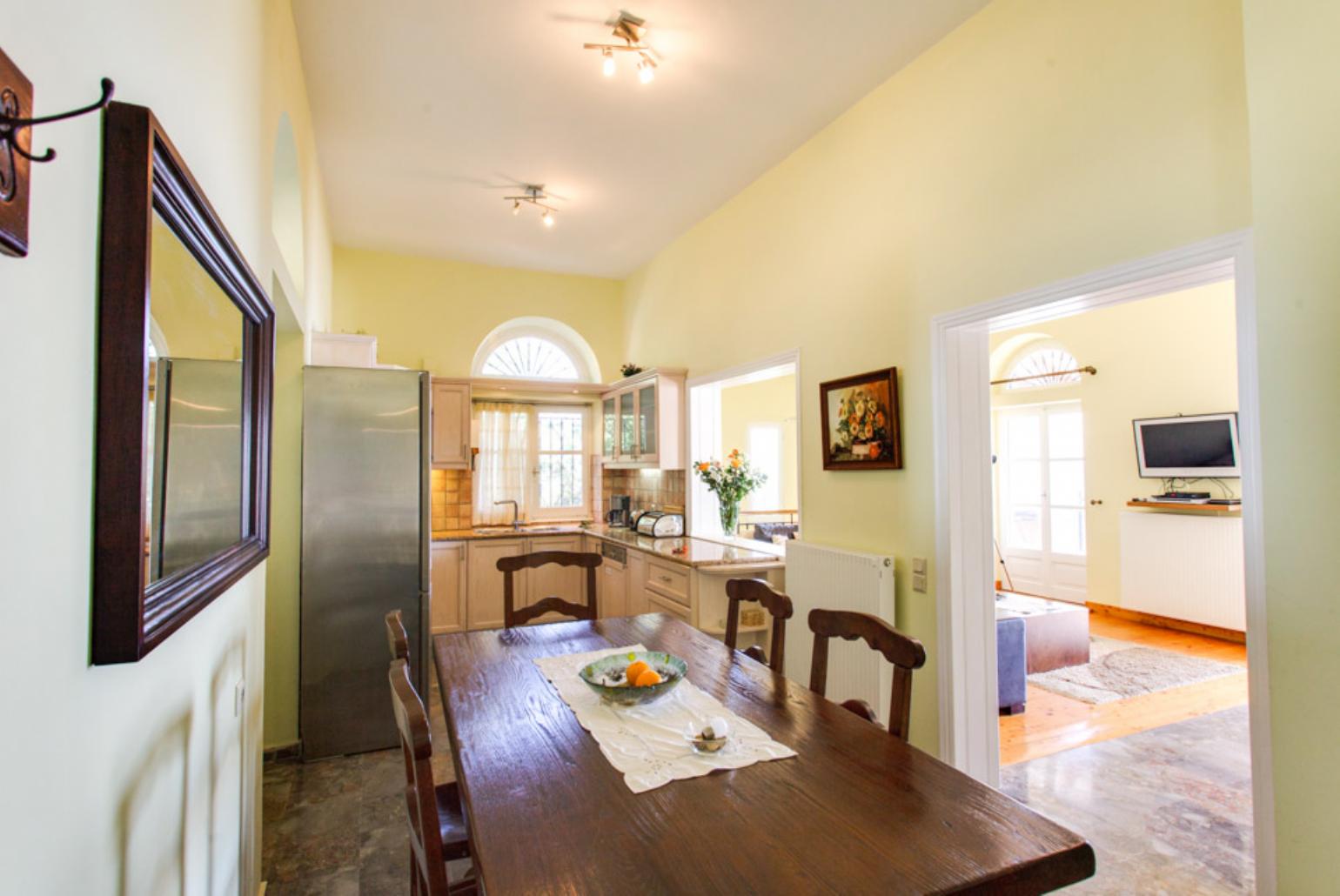 Open plan dining area