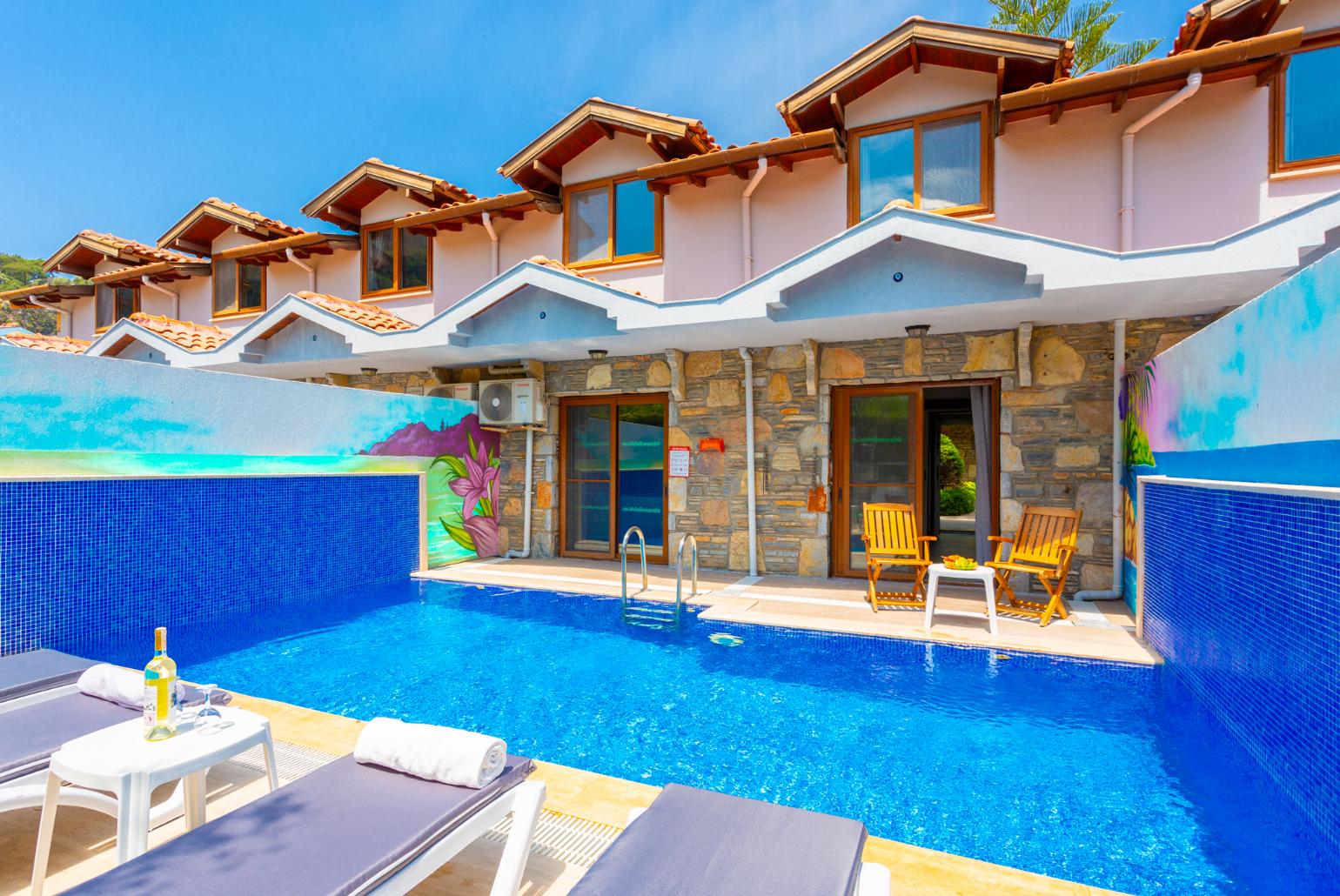 Beautiful villa with private pool and terrace area