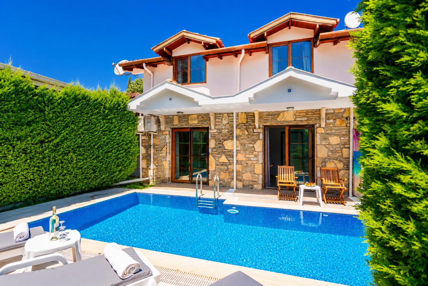 ,Beautiful villa with private pool and terrace