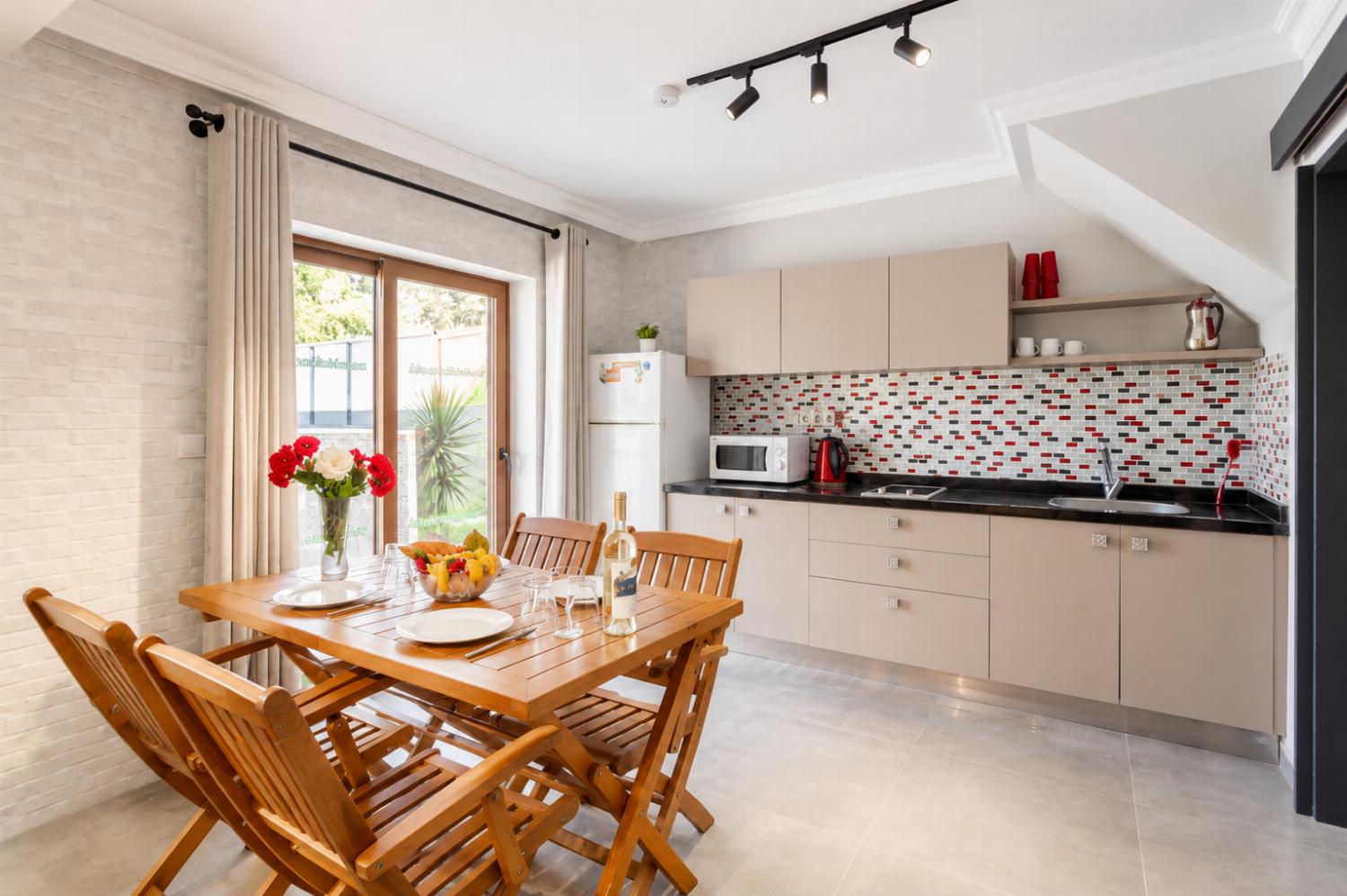 Equipped kitchen