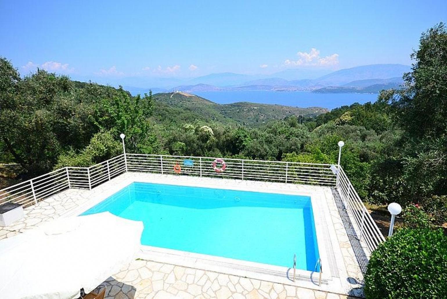 ,Private pool with terrace area