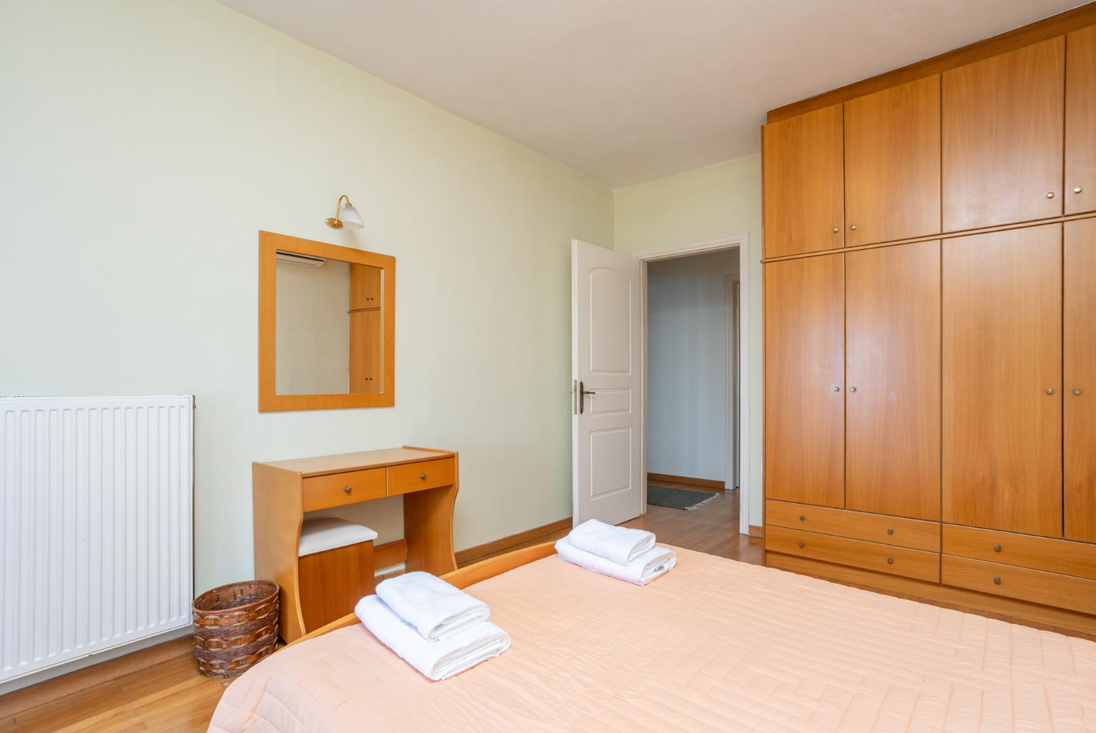 Double bedroom with A/C and balcony access with panoramic sea views