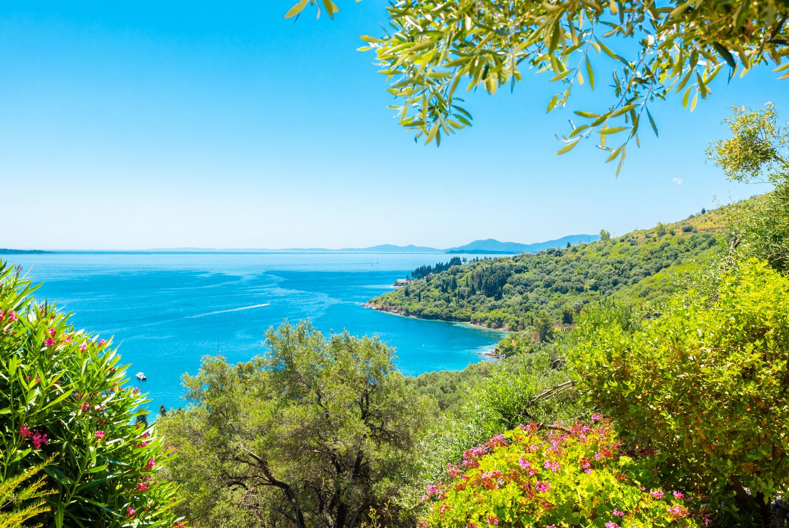 View from Villa Vasso