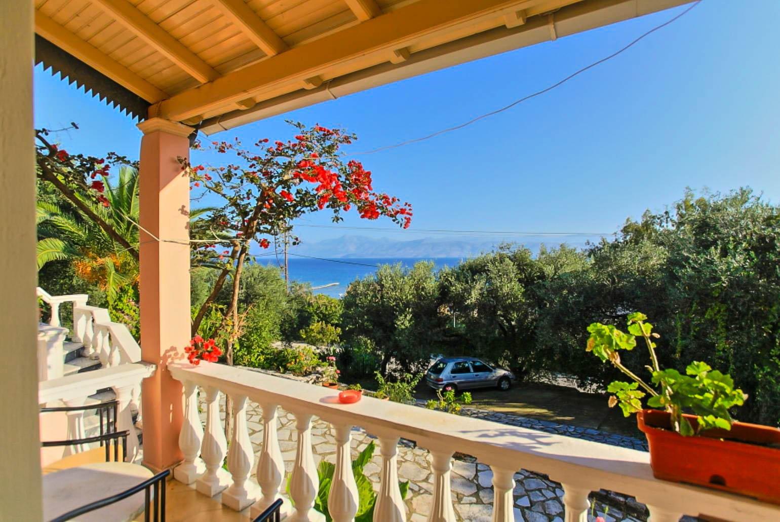 Terrace with sea views