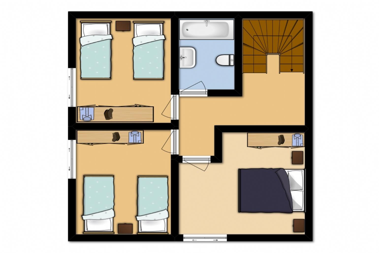 Floor Plan: Second Floor