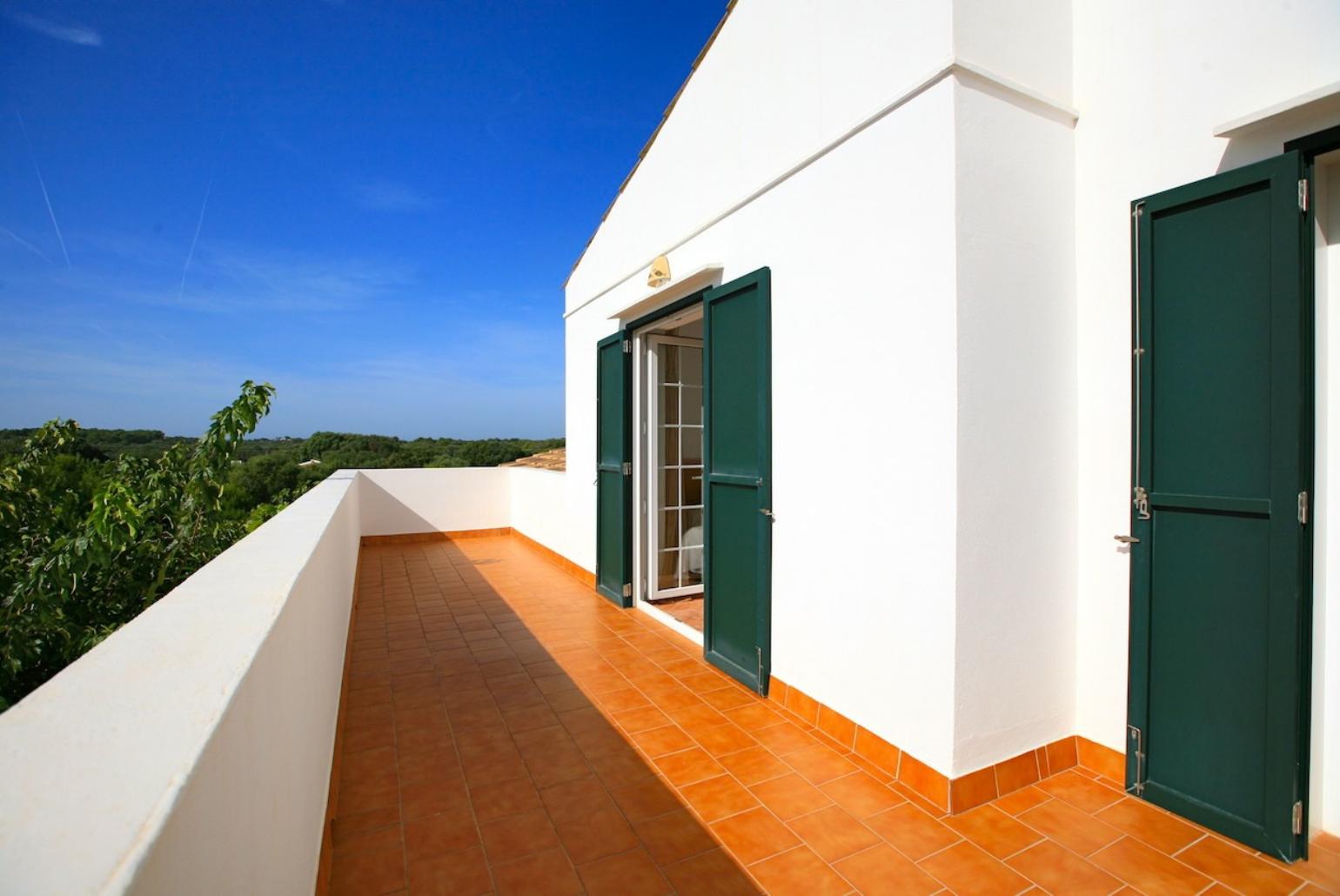 Balcony with views