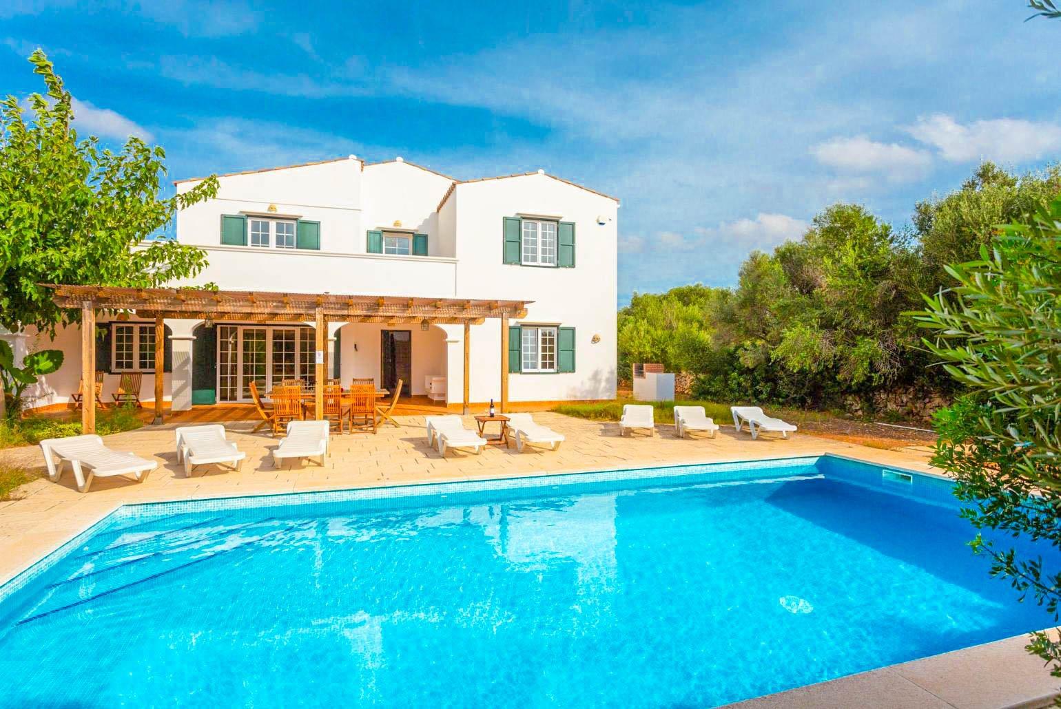 Beautiful villa with private pool and terrace