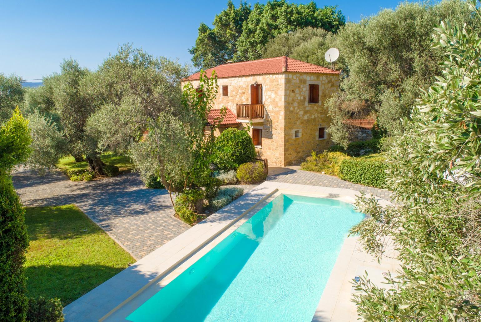 ,Beautiful villa with private pool and terrace