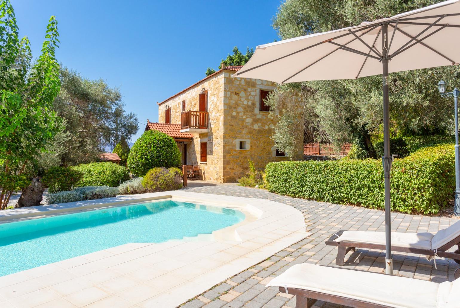 Beautiful villa with private pool and terrace