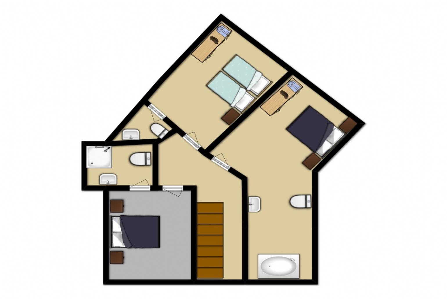 Floor Plan: Second Floor