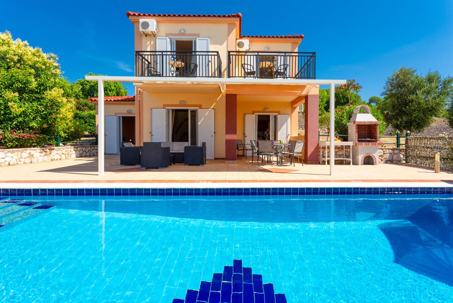 Beautiful villa with private pool, terrace, and panoramic sea views