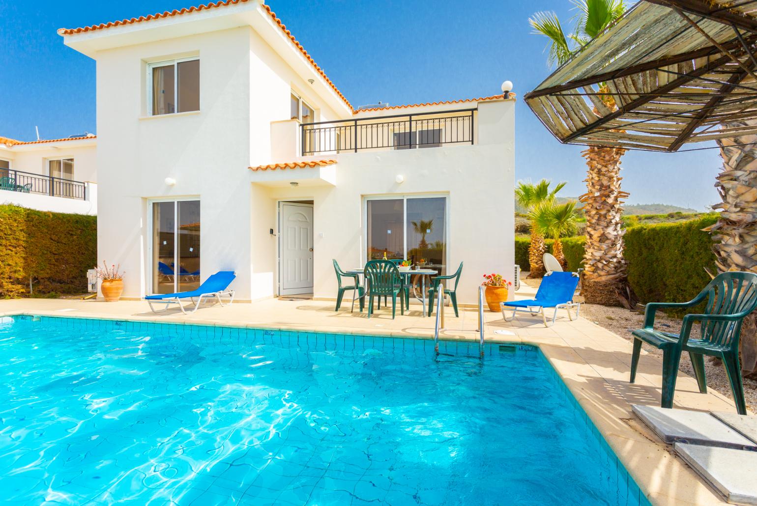 Beautiful villa with private pool and terrace with sea views