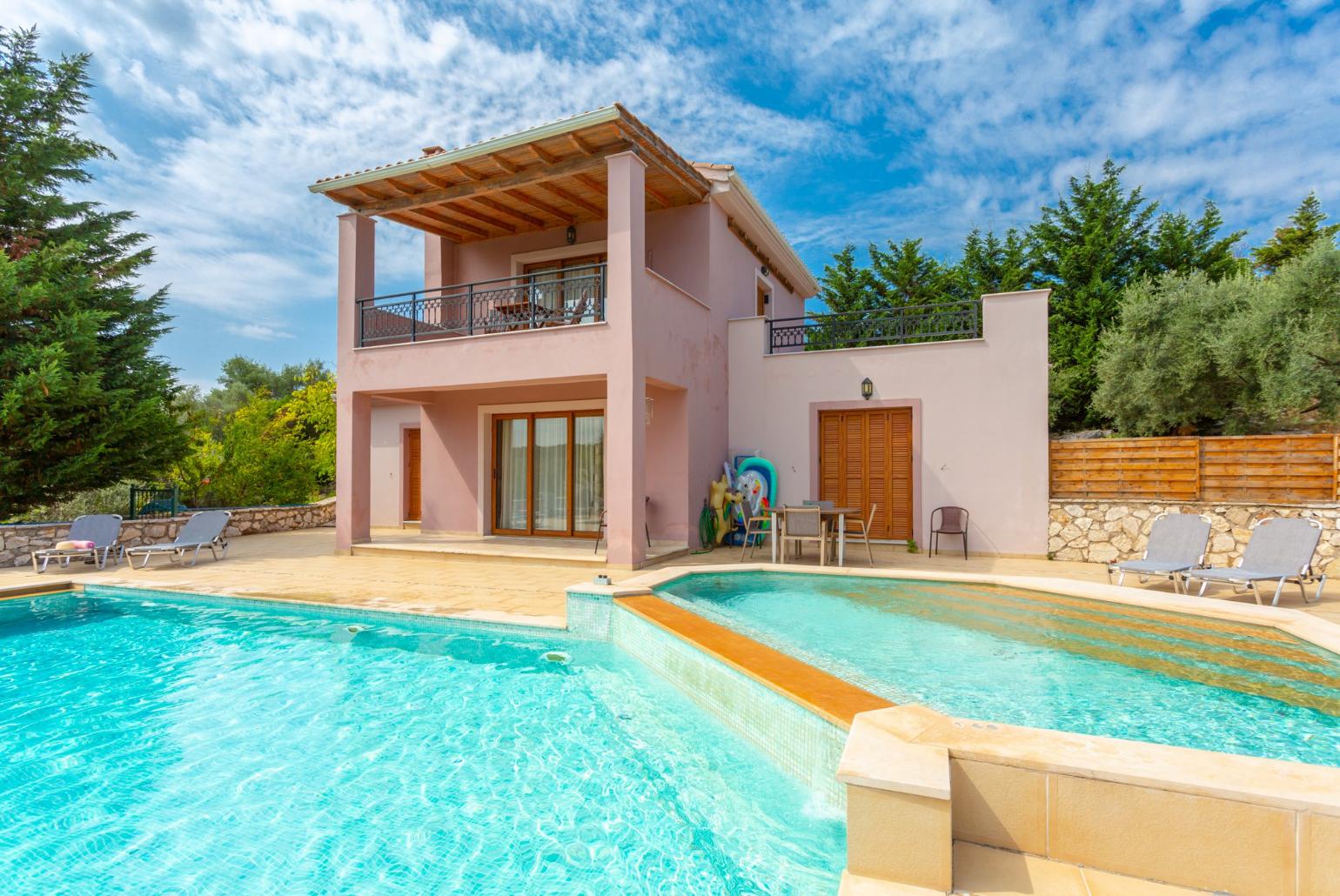 ,Beautiful villa with private pool and terrace