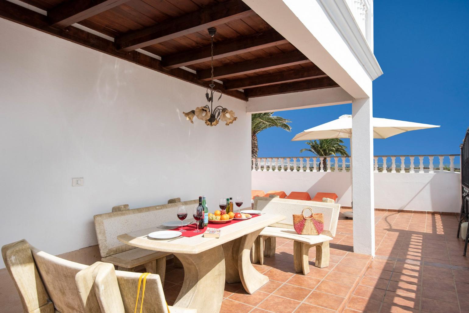 Terrace area with BBQ