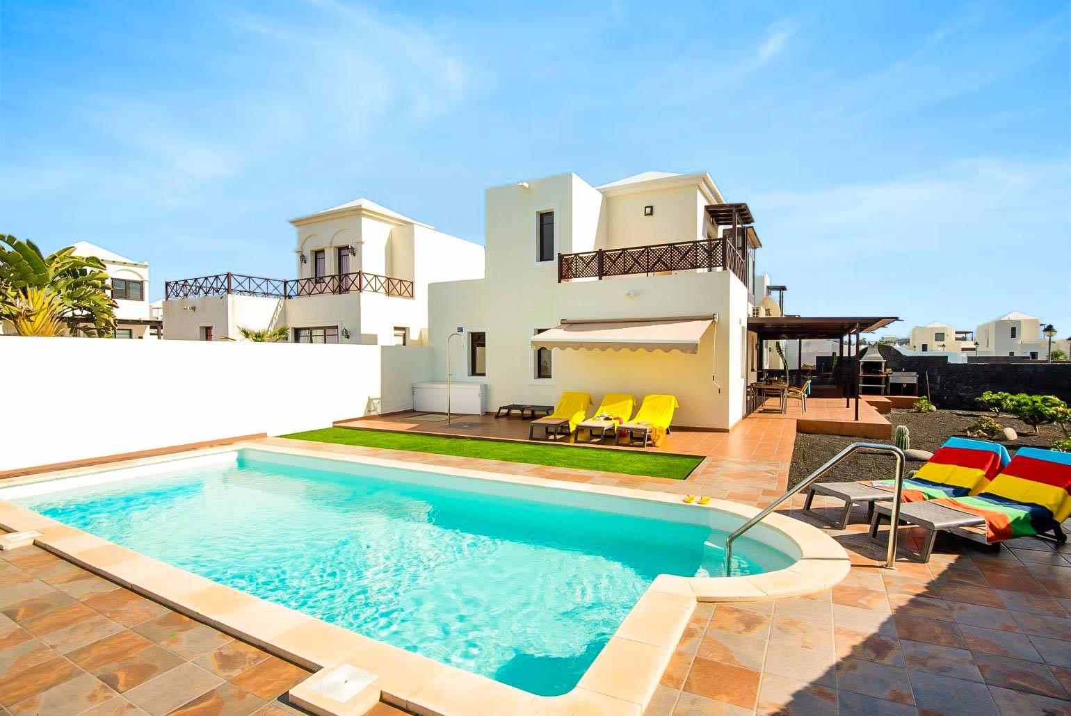 ,Beautiful villa with private pool and terrace