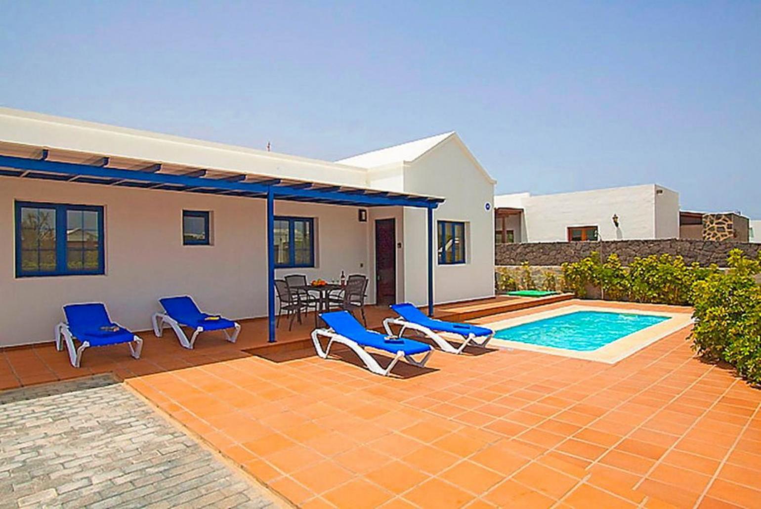 Beautiful villa with private pool and terrace area