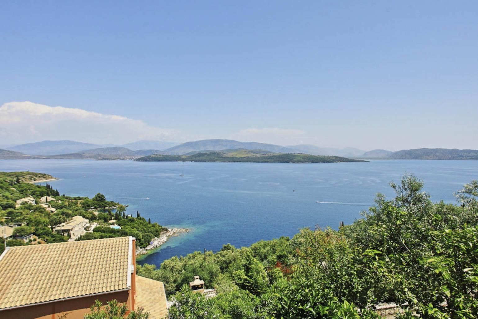 View from villa