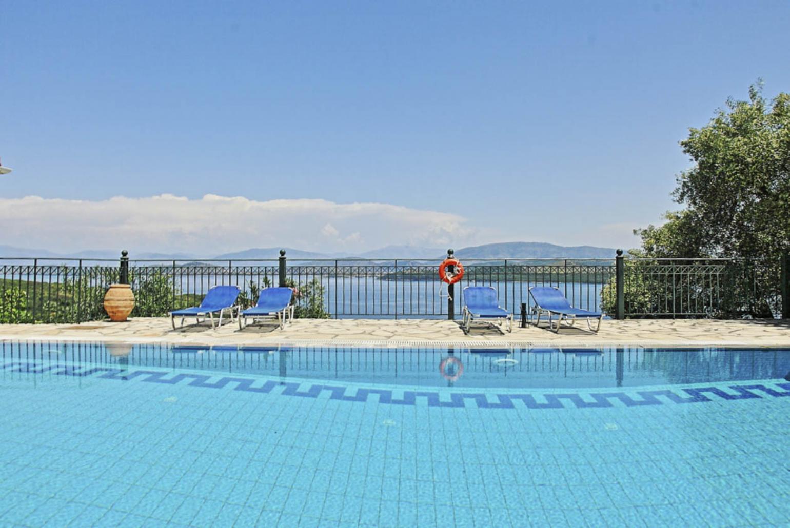 Private pool with absolutely amazing views