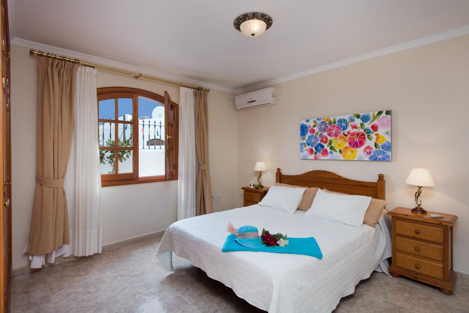 Double bedroom with A/C