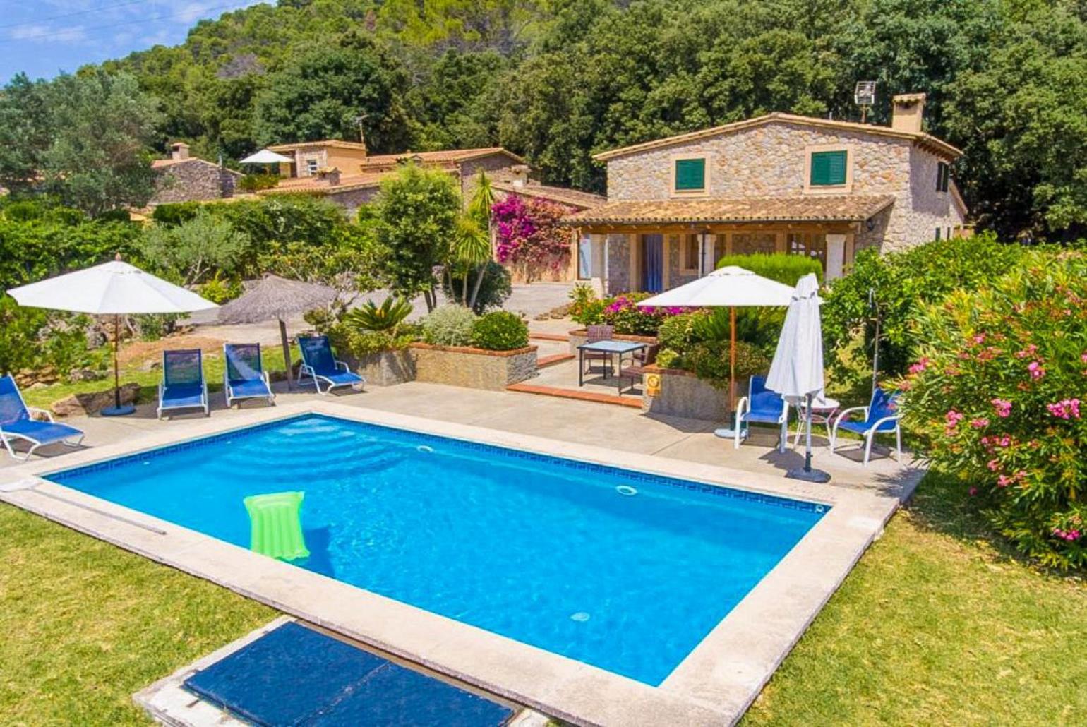 ,Beautiful villa with private pool and terrace