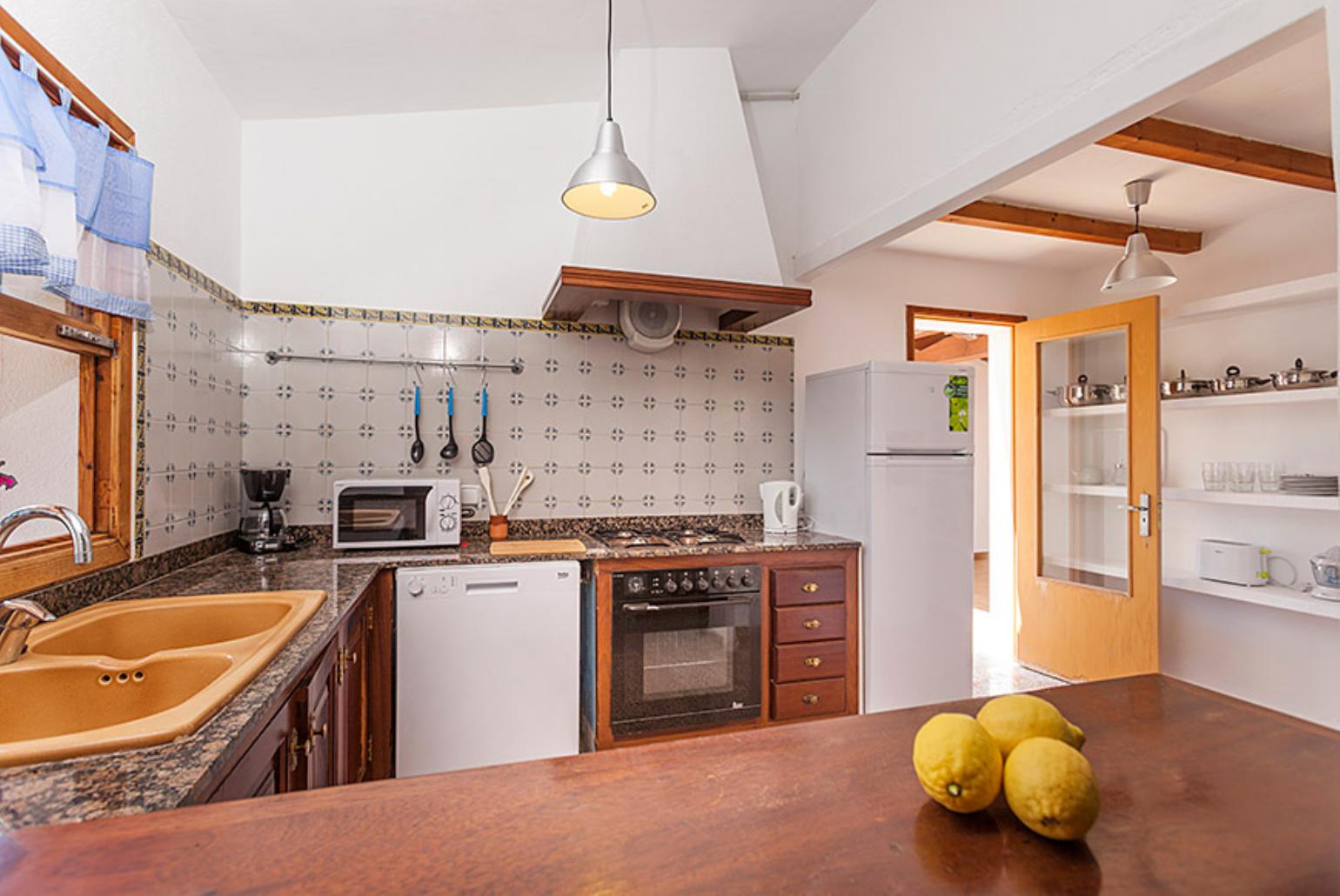 Equipped kitchen