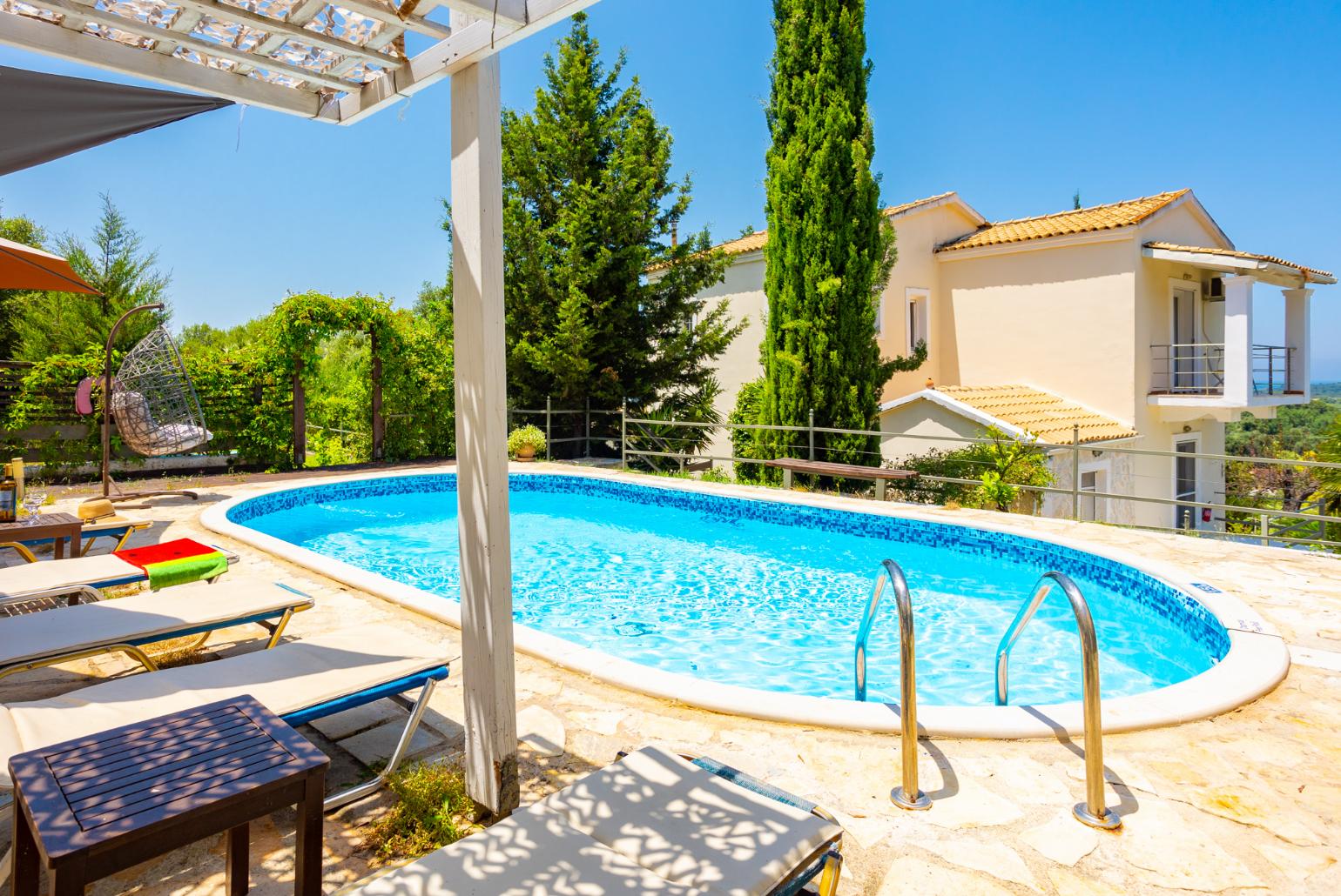 Beautiful villa with private pool, terrace, and garden