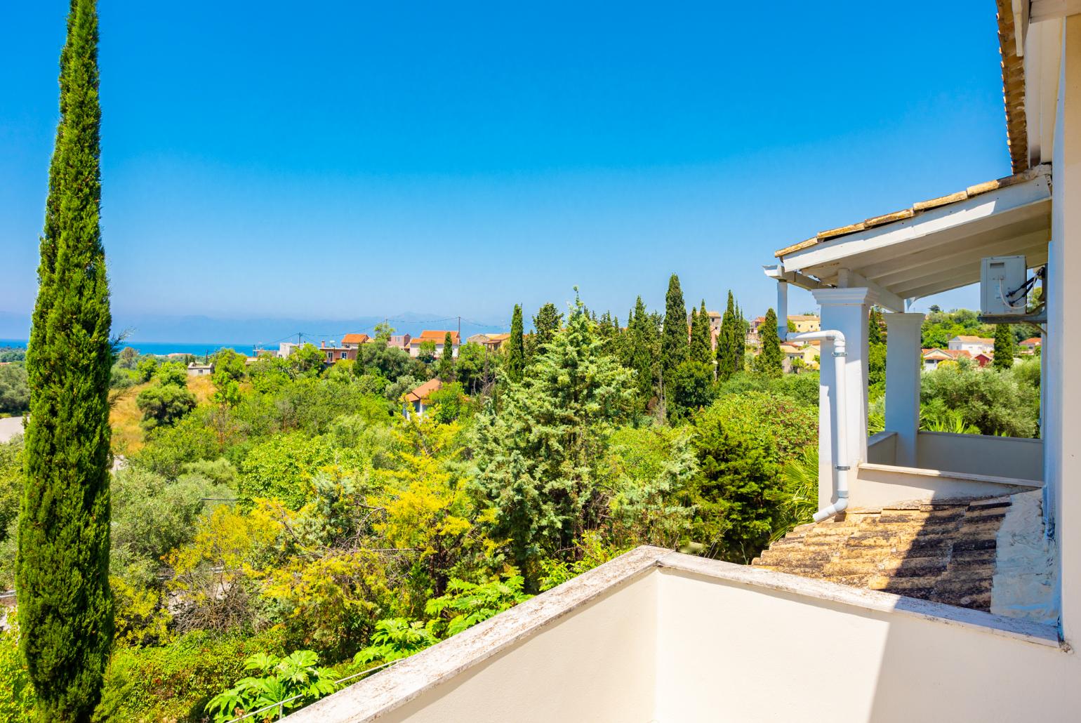 Sea views from balcony