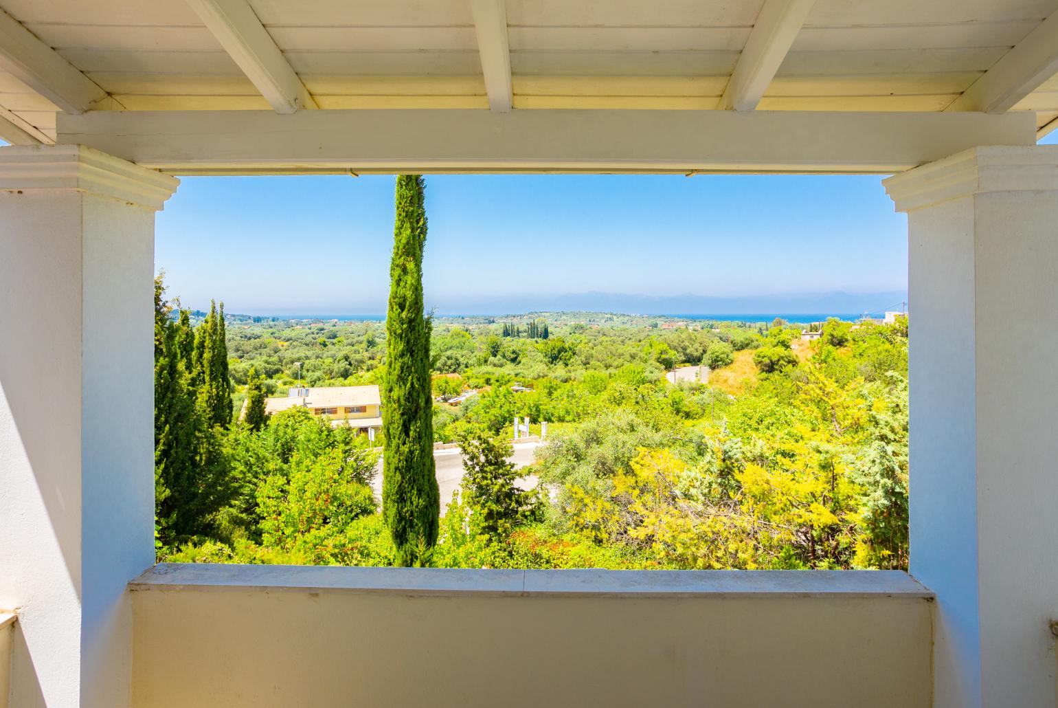 Sea views from balcony